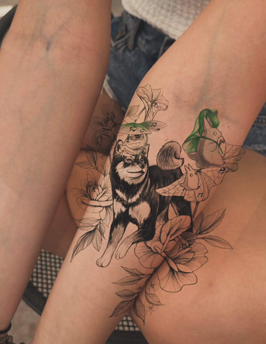 Tattoo by @woo.too β realism, fine_line