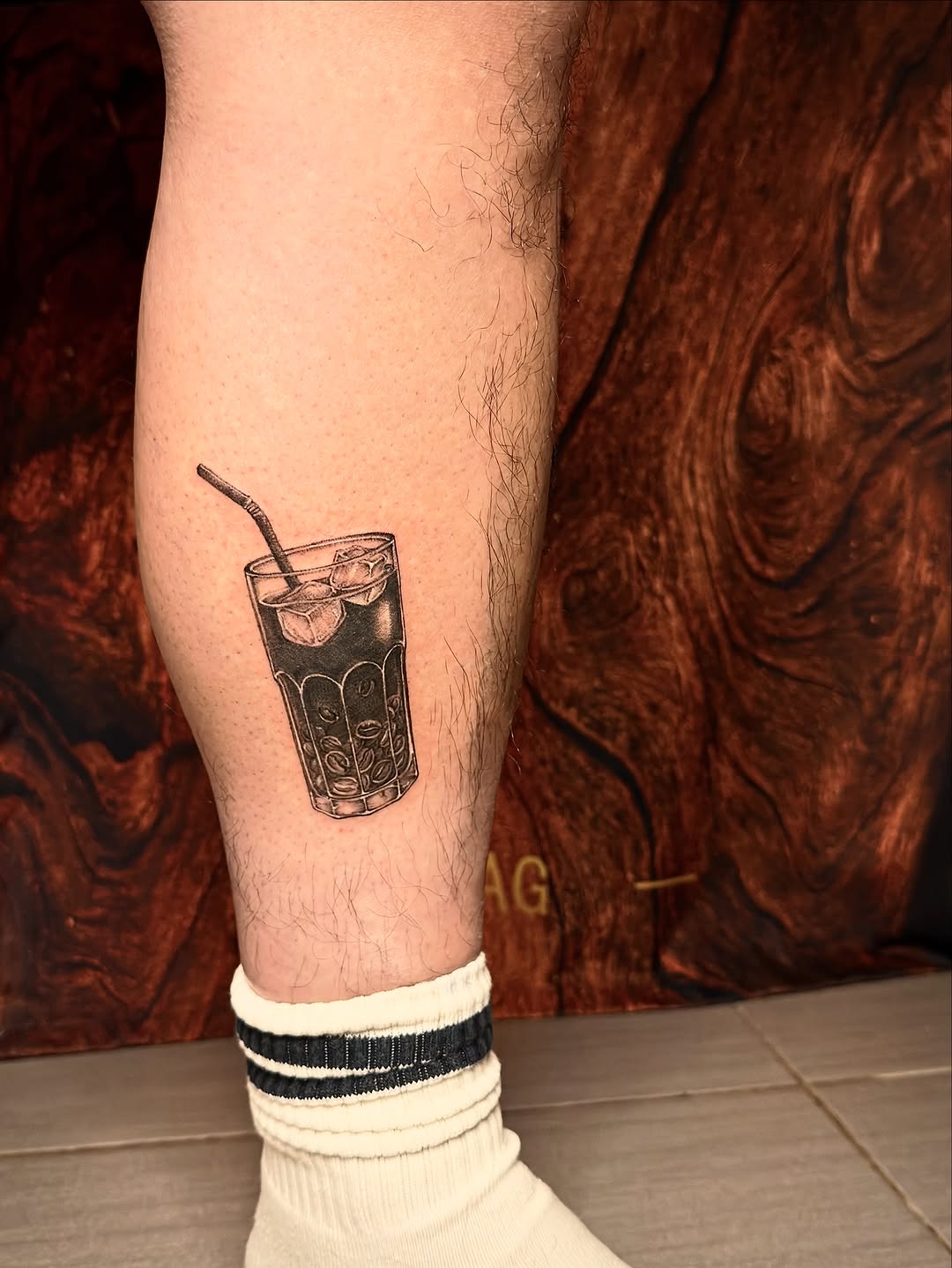 Tattoo by @goatmag.azine — black_and_grey, realism