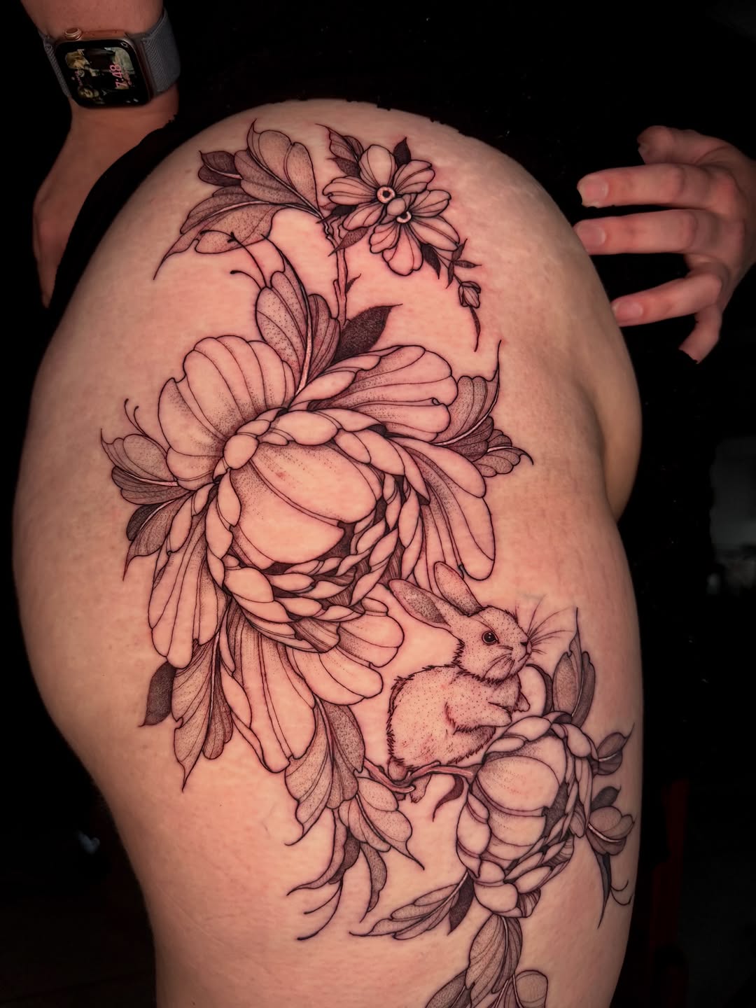 Tattoo by @gill_tattoos — black_and_grey, realism
