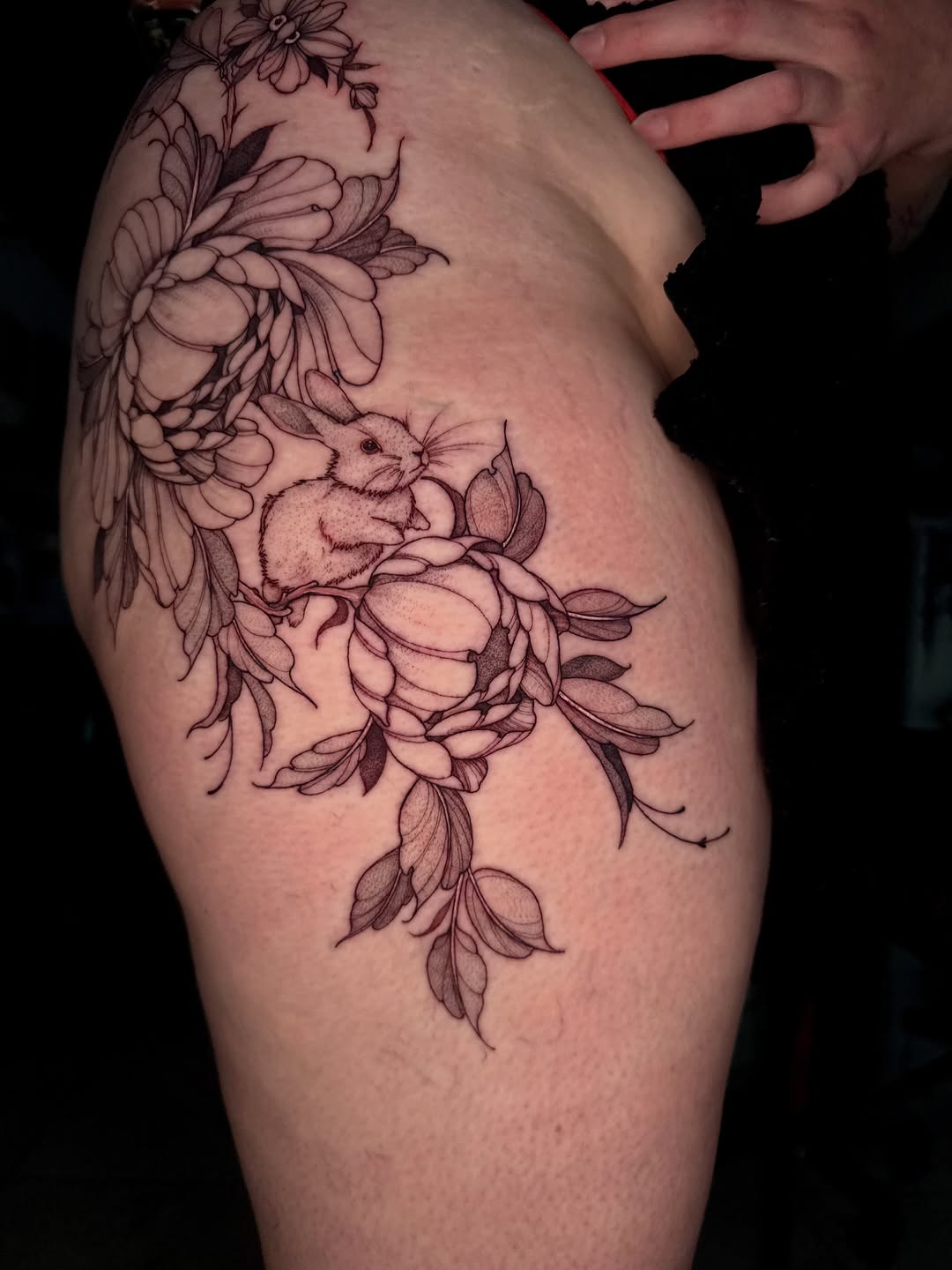 Tattoo by @gill_tattoos — fine_line, black_and_grey