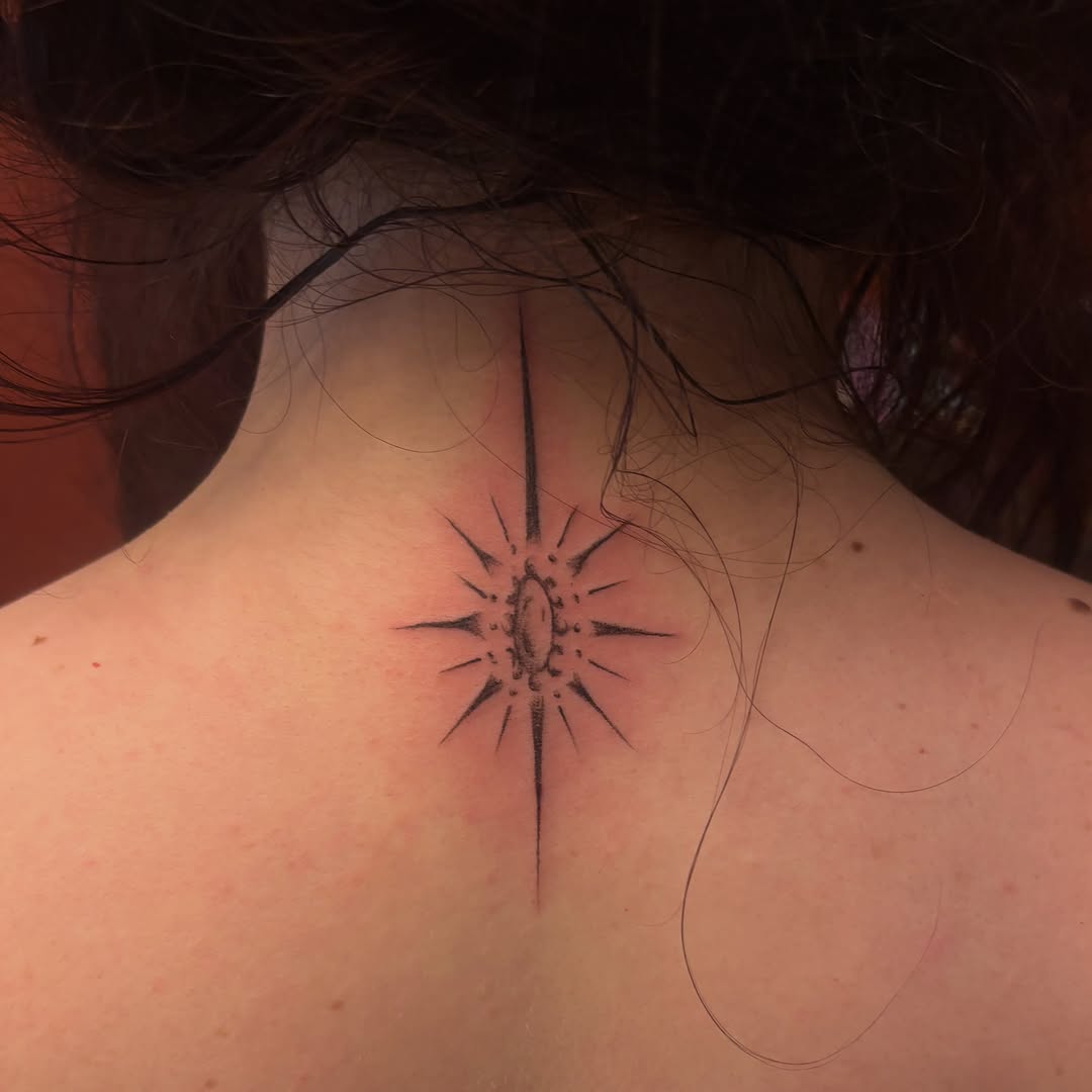 Tattoo by @xpg.ink — fine_line, dotwork