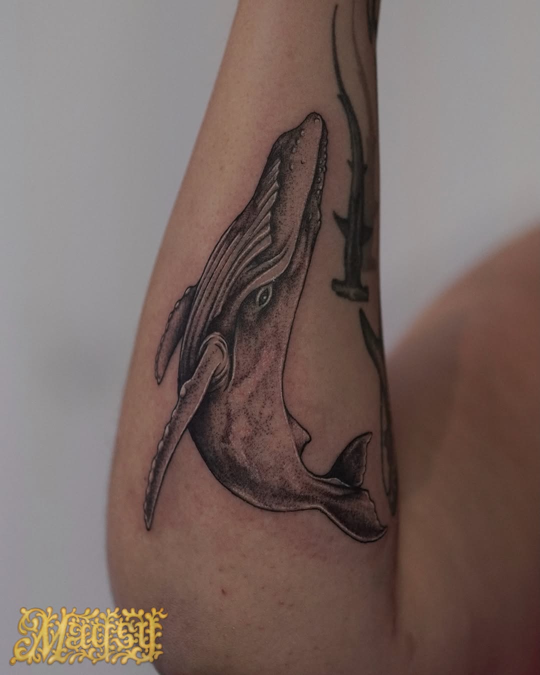 Tattoo by @artofmagsy — realism, black_and_grey