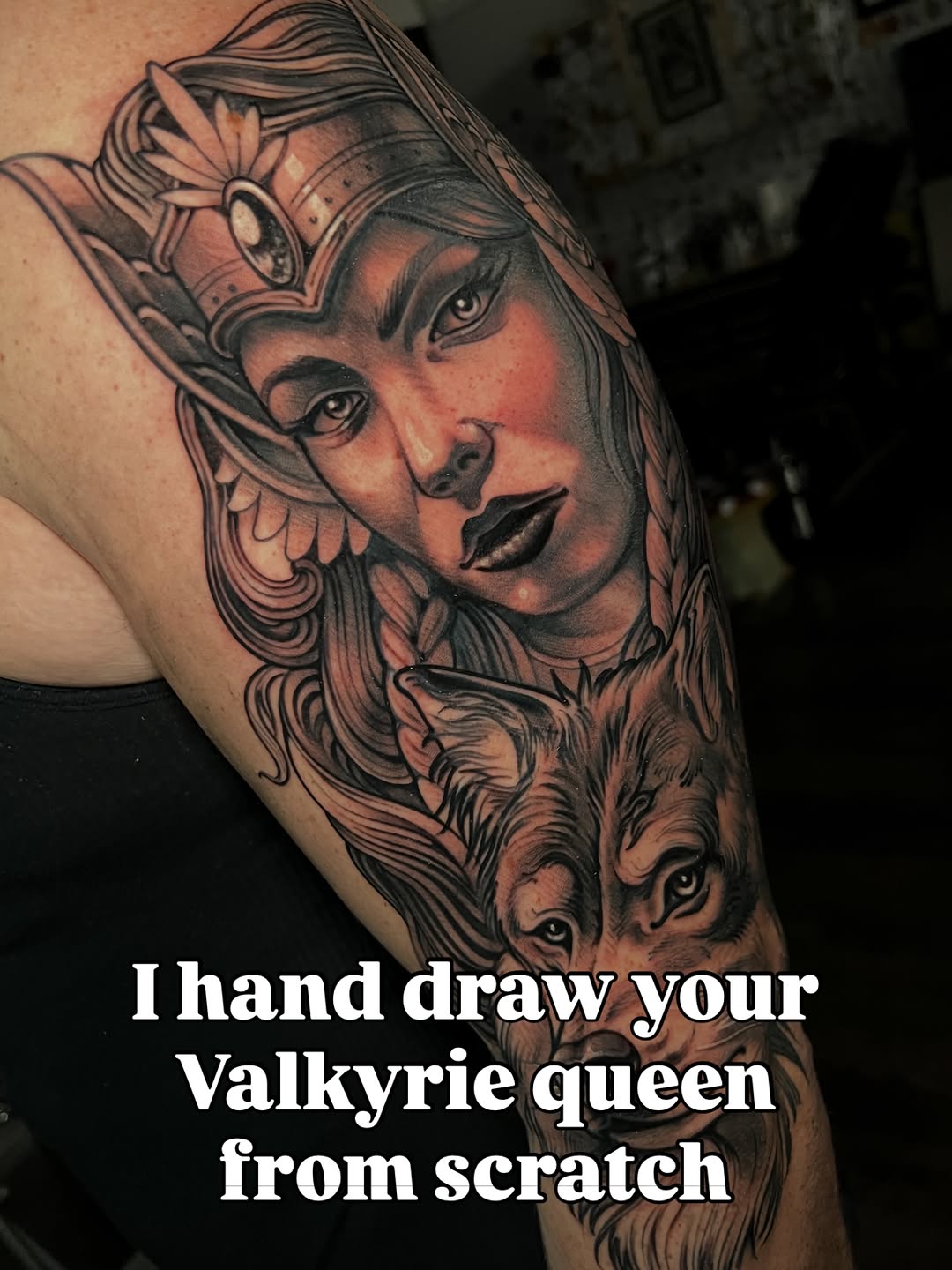 Tattoo by @fredd.chino.tattoos — realism, black_and_grey