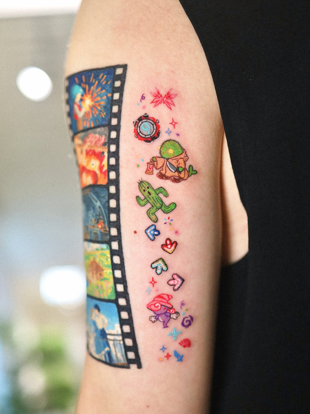 Tattoo by @kettle_tats — new_school, anime