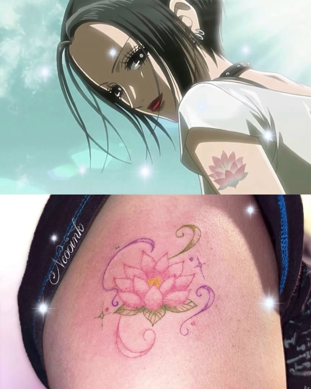 Tattoo by @neooink — fine_line, watercolor