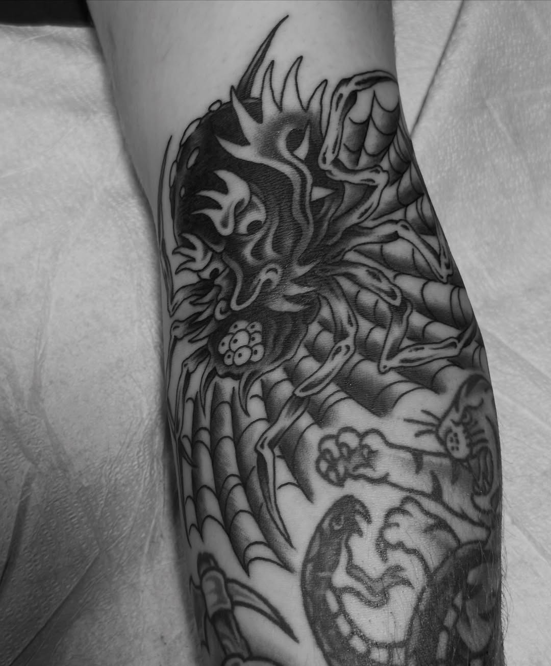 Tattoo by @bails.tattooer โ american_traditional, black_and_grey
