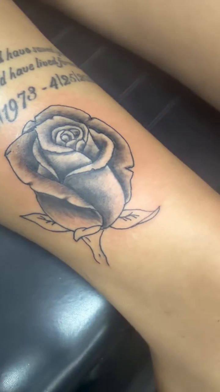 Tattoo by @copperheadtattooer — black_and_grey, realism