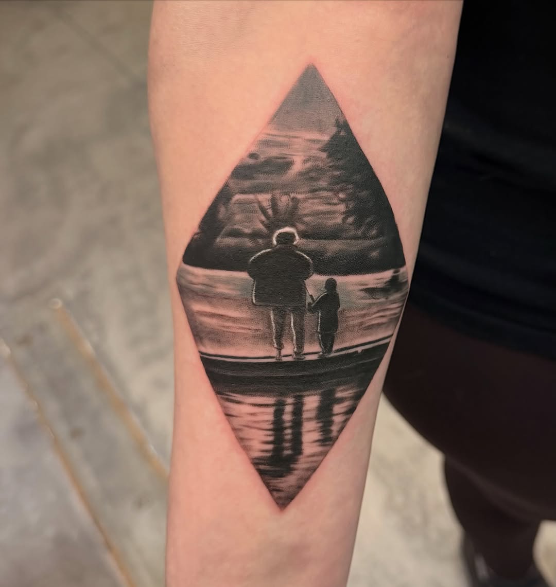Tattoo by @euphoria_tattoos_ — realism, black_and_grey