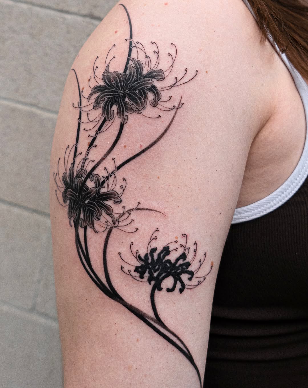 Tattoo by @nuga_ttt — black_and_grey, fine_line