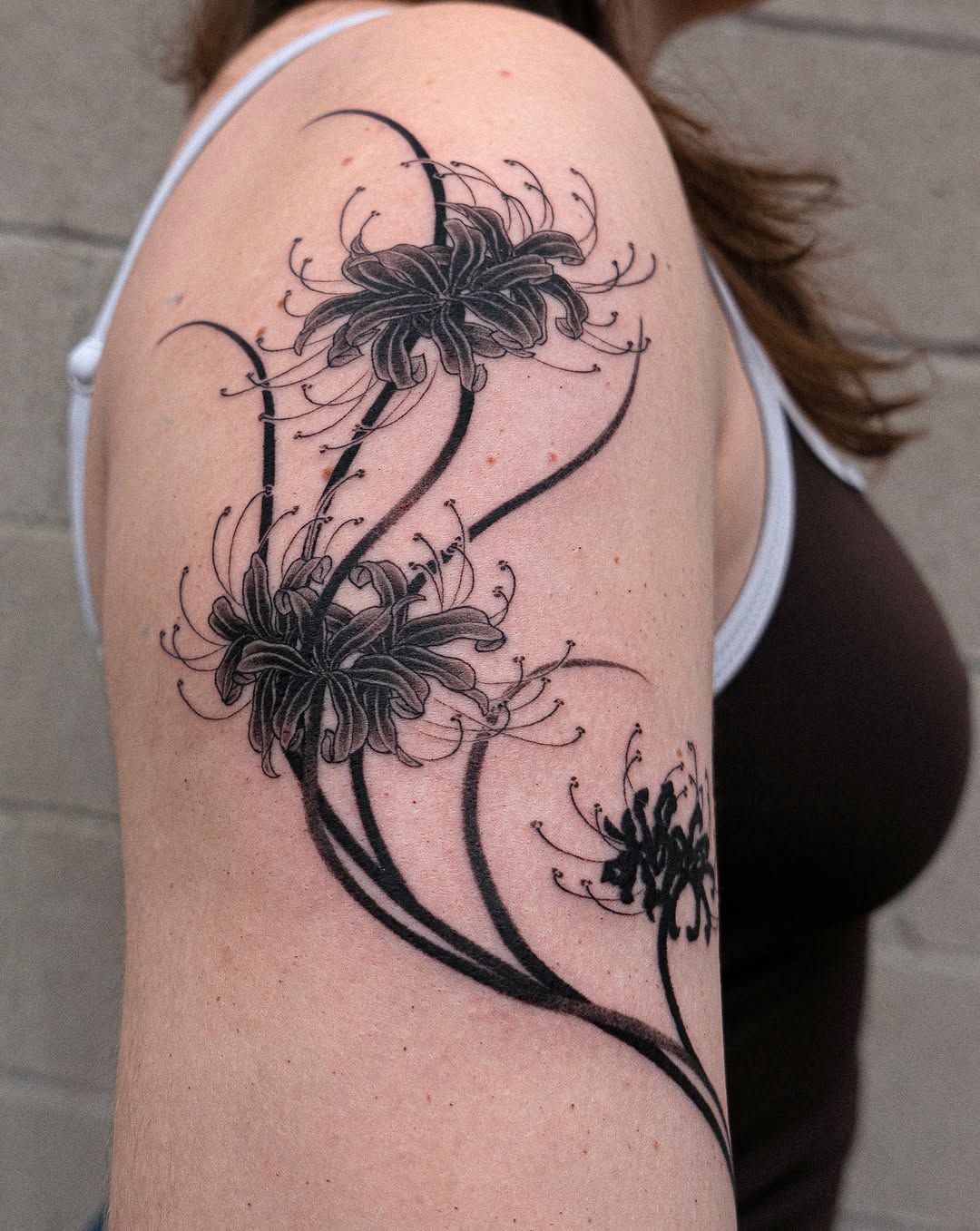 Tattoo by @nuga_ttt — black_and_grey, fine_line