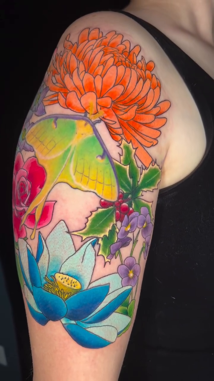 Tattoo by @denny.w.13 — neo_traditional, japanese_irezumi