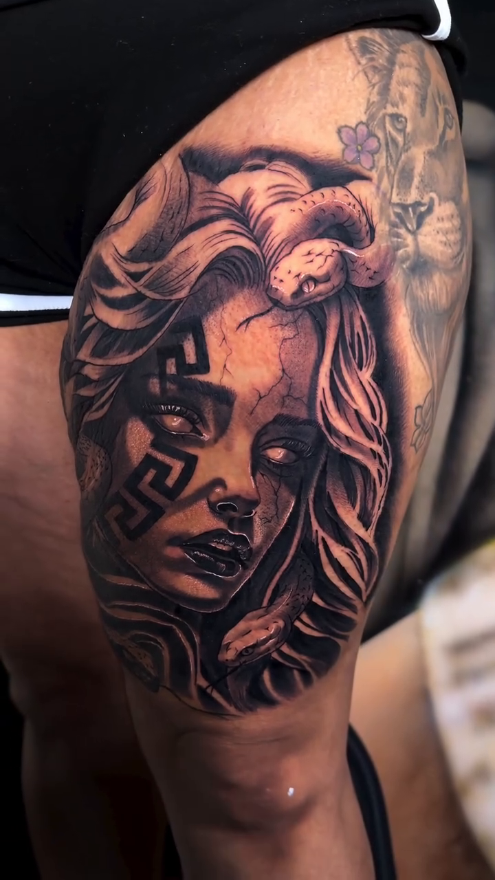 Tattoo by @getink_byjerry — realism, black_and_grey