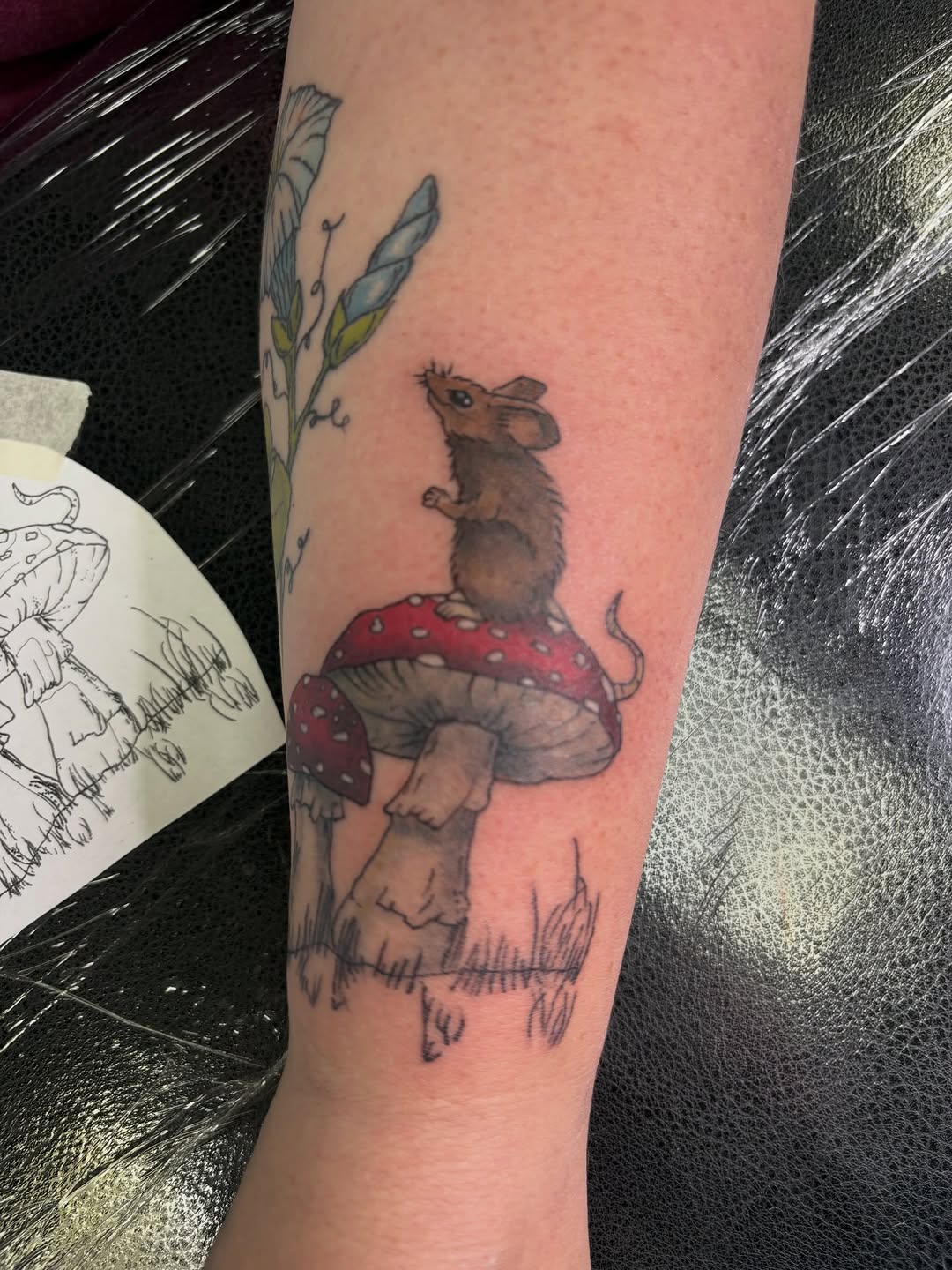 Tattoo by @damnginatattoos — realism, illustrative