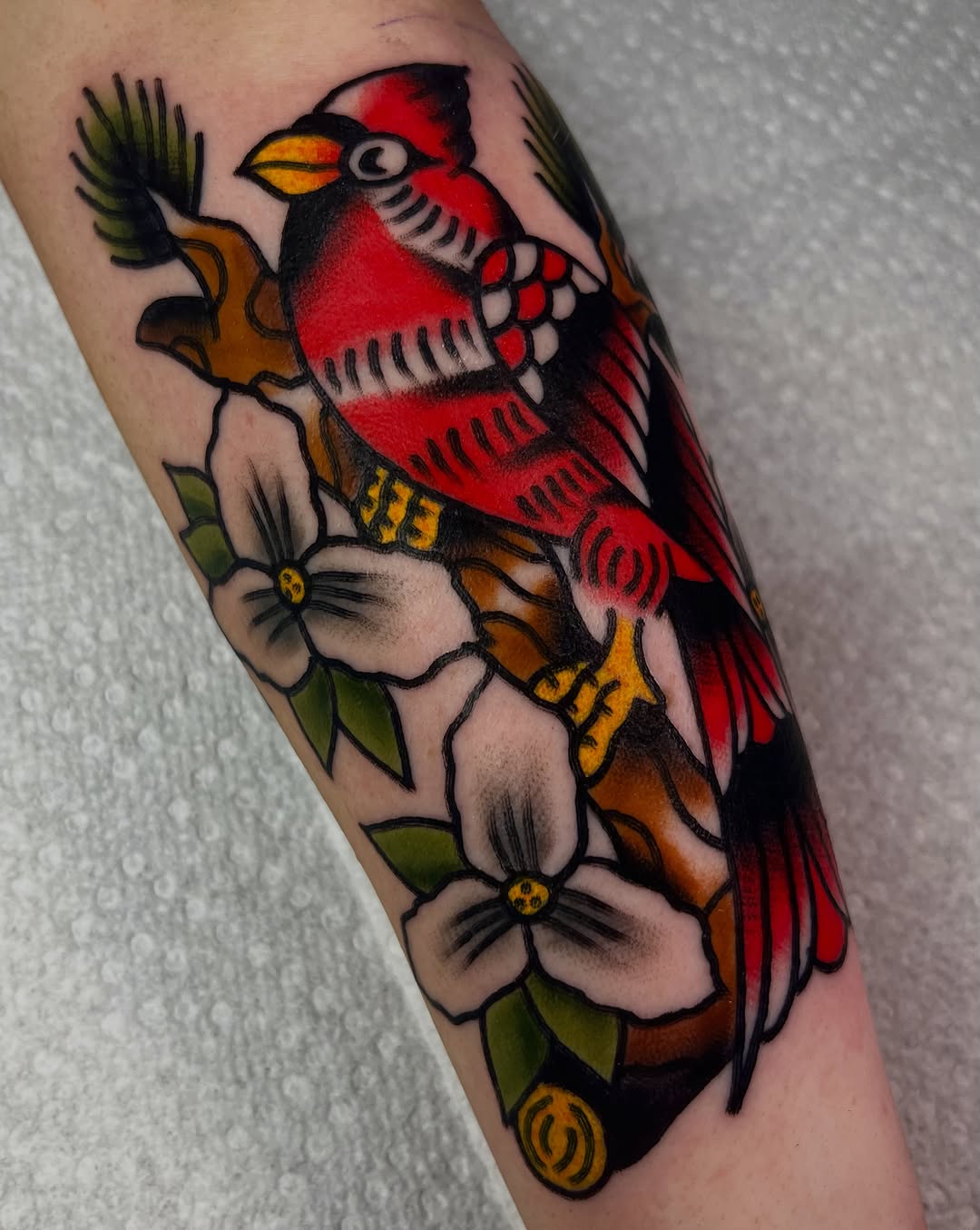 Tattoo by @anchoredaweightattoo — american_traditional
