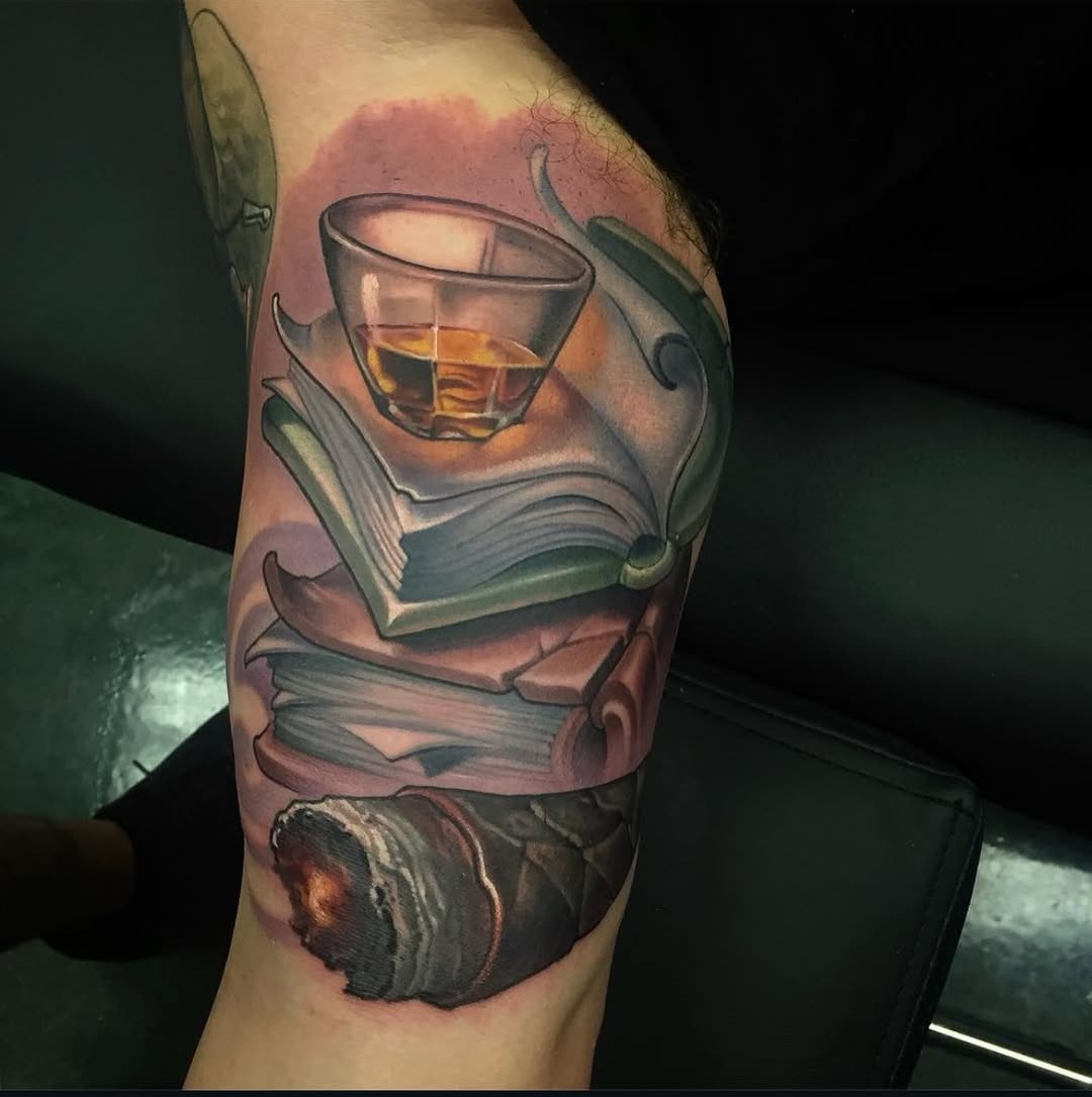 Tattoo by @timmy_b_413 — realism, black_and_grey