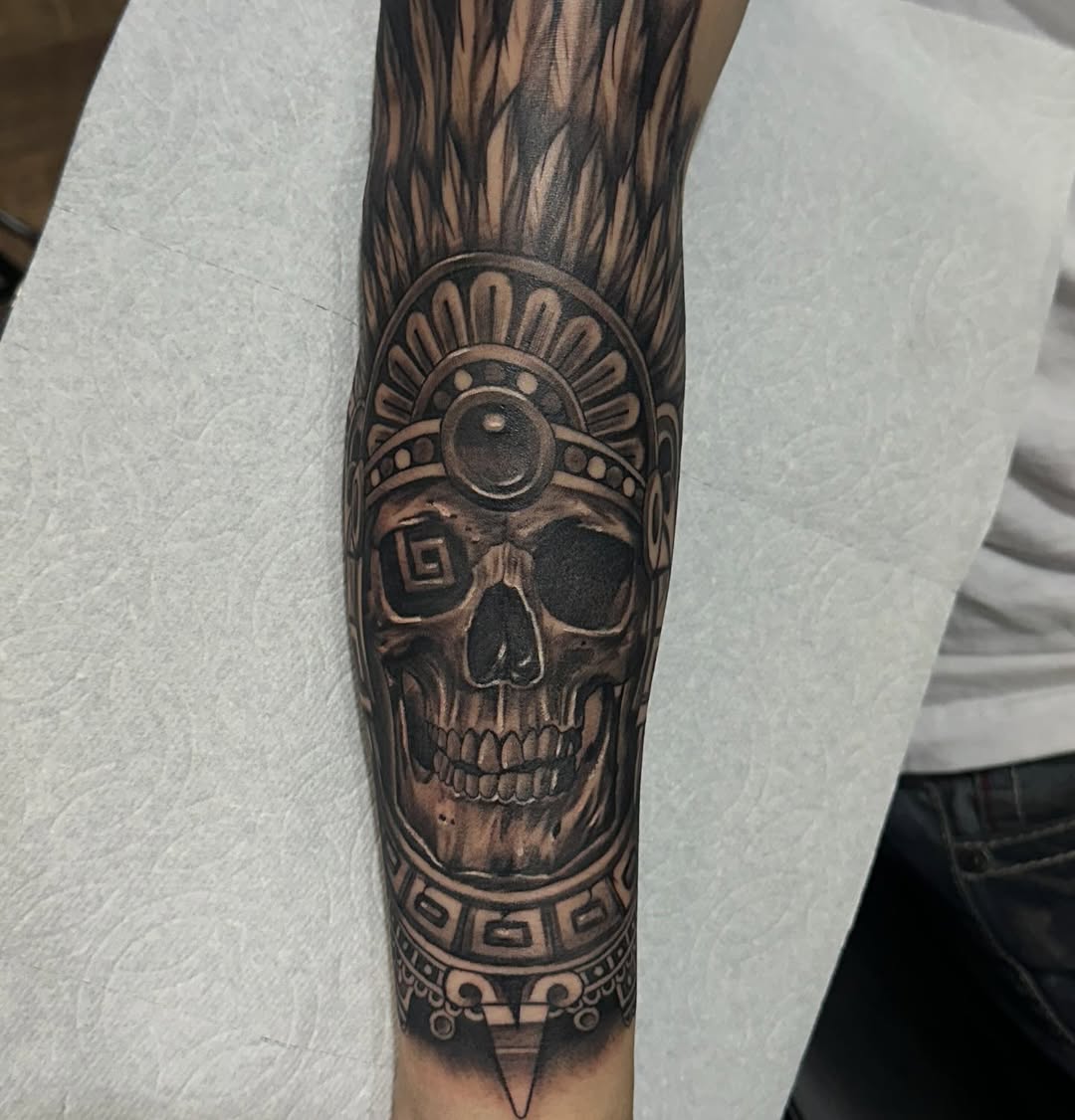 Tattoo by @affiliated.ink — black_and_grey, realism