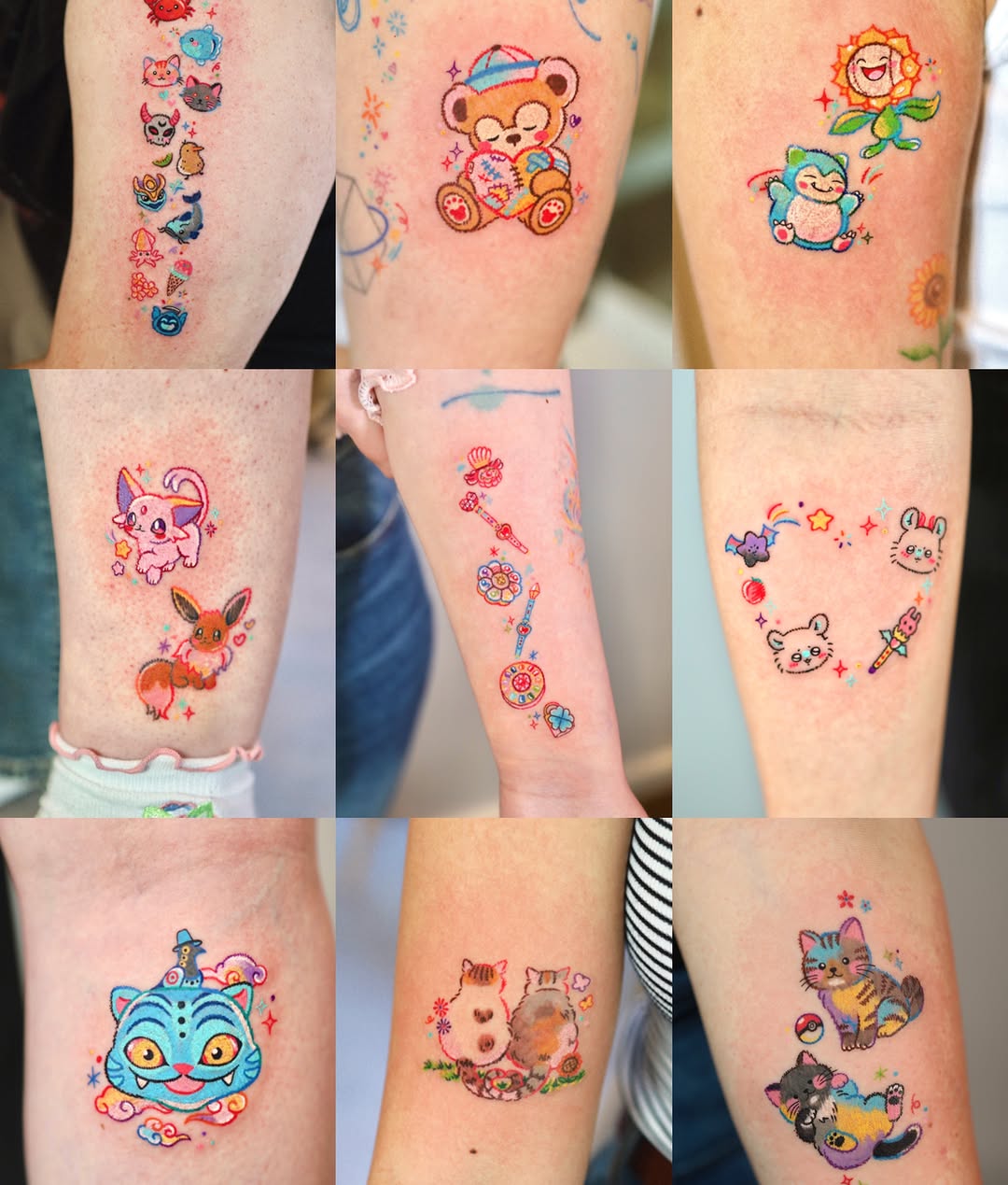 Tattoo by @kettle_tats — new_school, anime