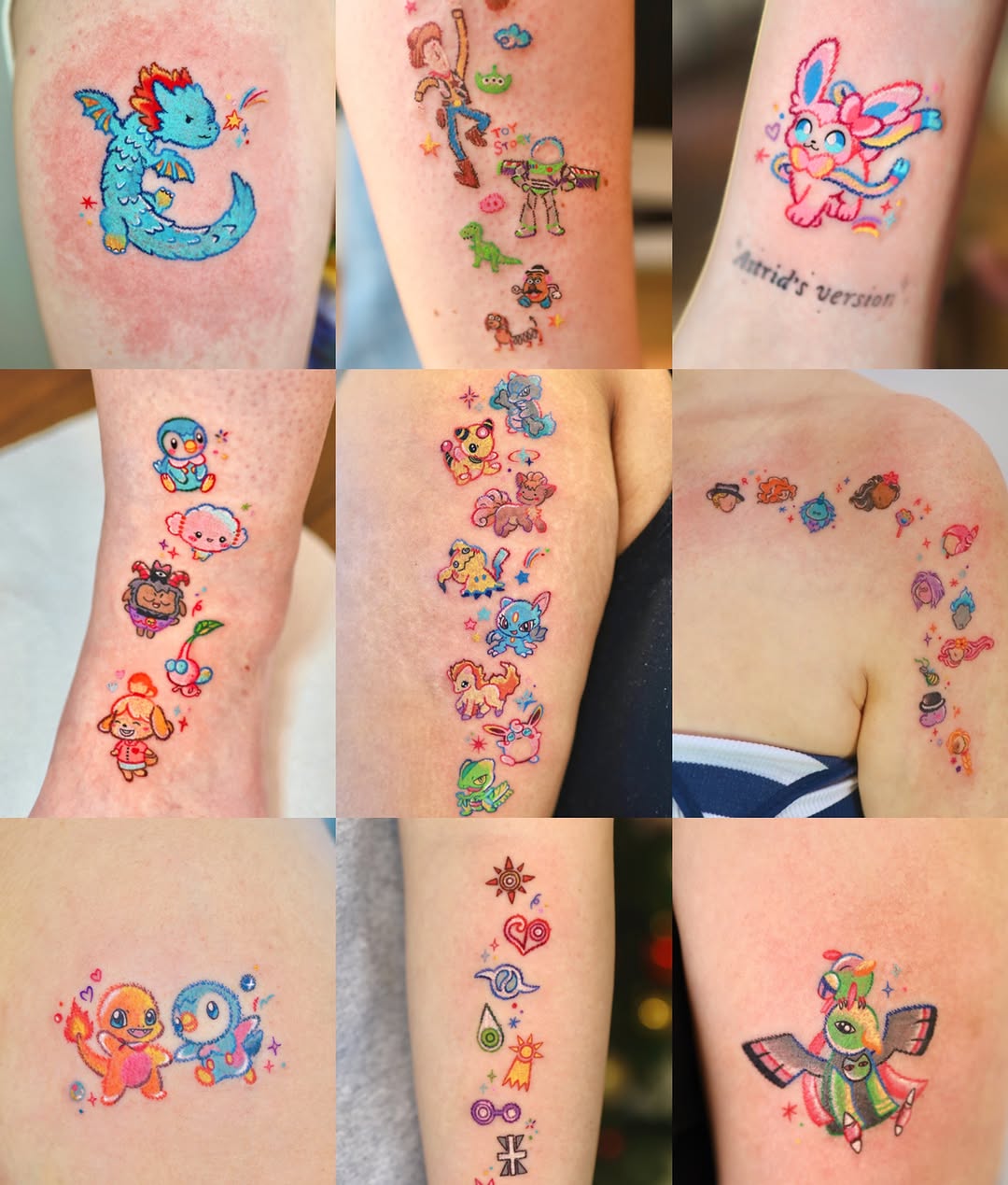 Tattoo by @kettle_tats — anime, fine_line