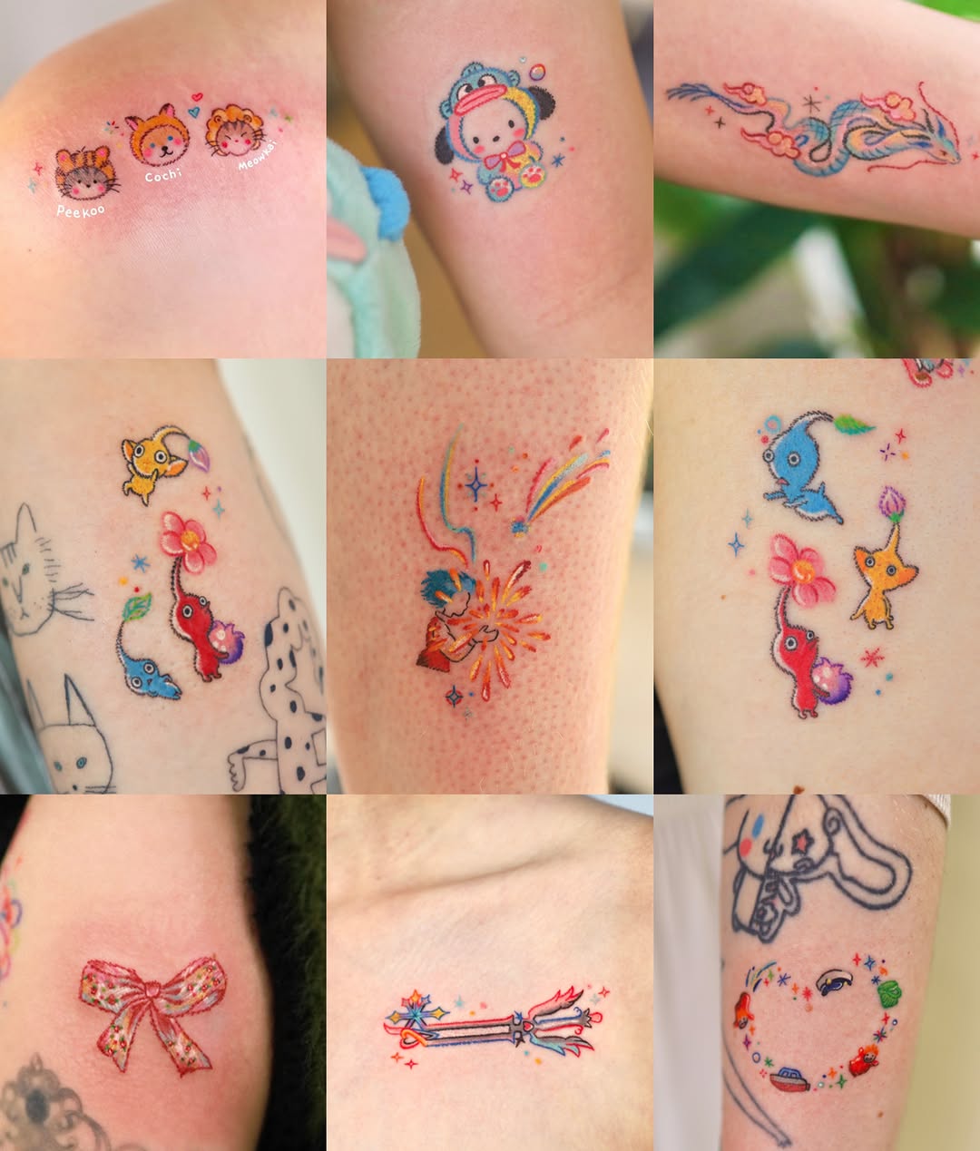Tattoo by @kettle_tats — fine_line, anime