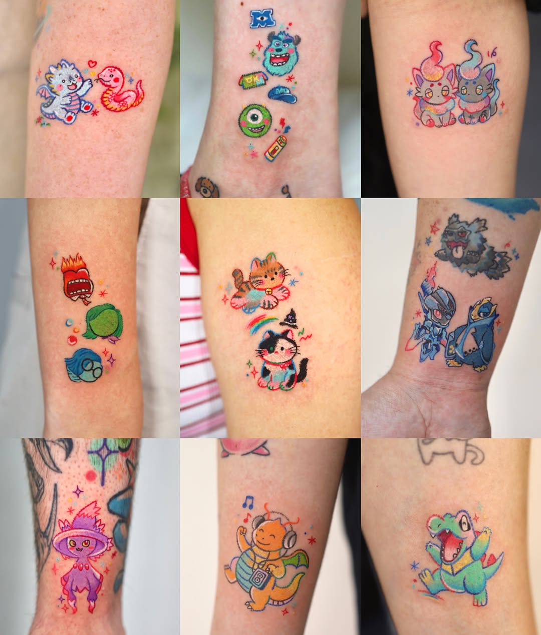Tattoo by @kettle_tats — new_school, anime