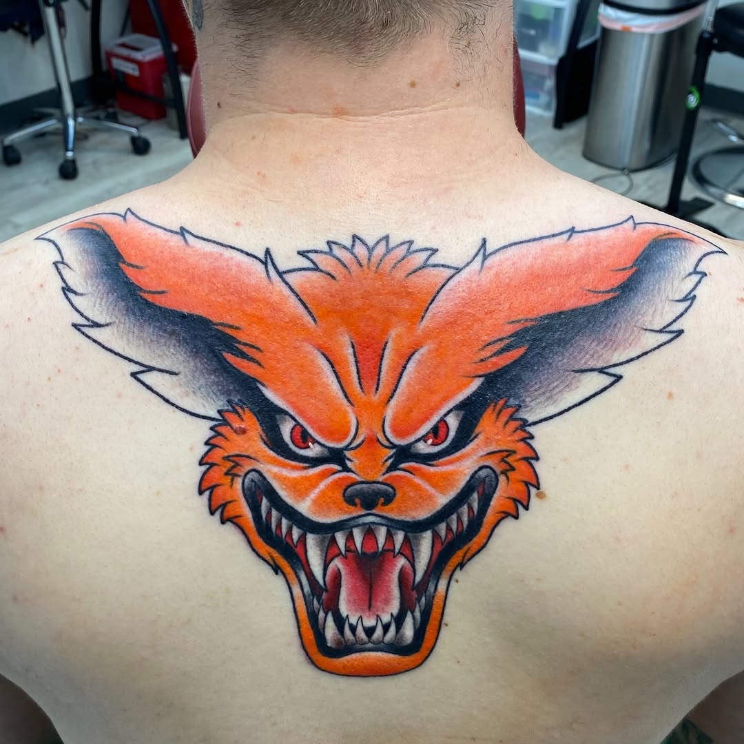 Tattoo by @jimmyhtx — new_school, anime