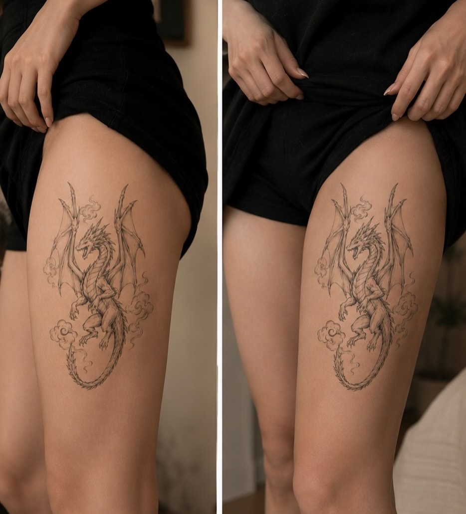 Tattoo by @ethan_nyctattoo β fine_line, illustrative