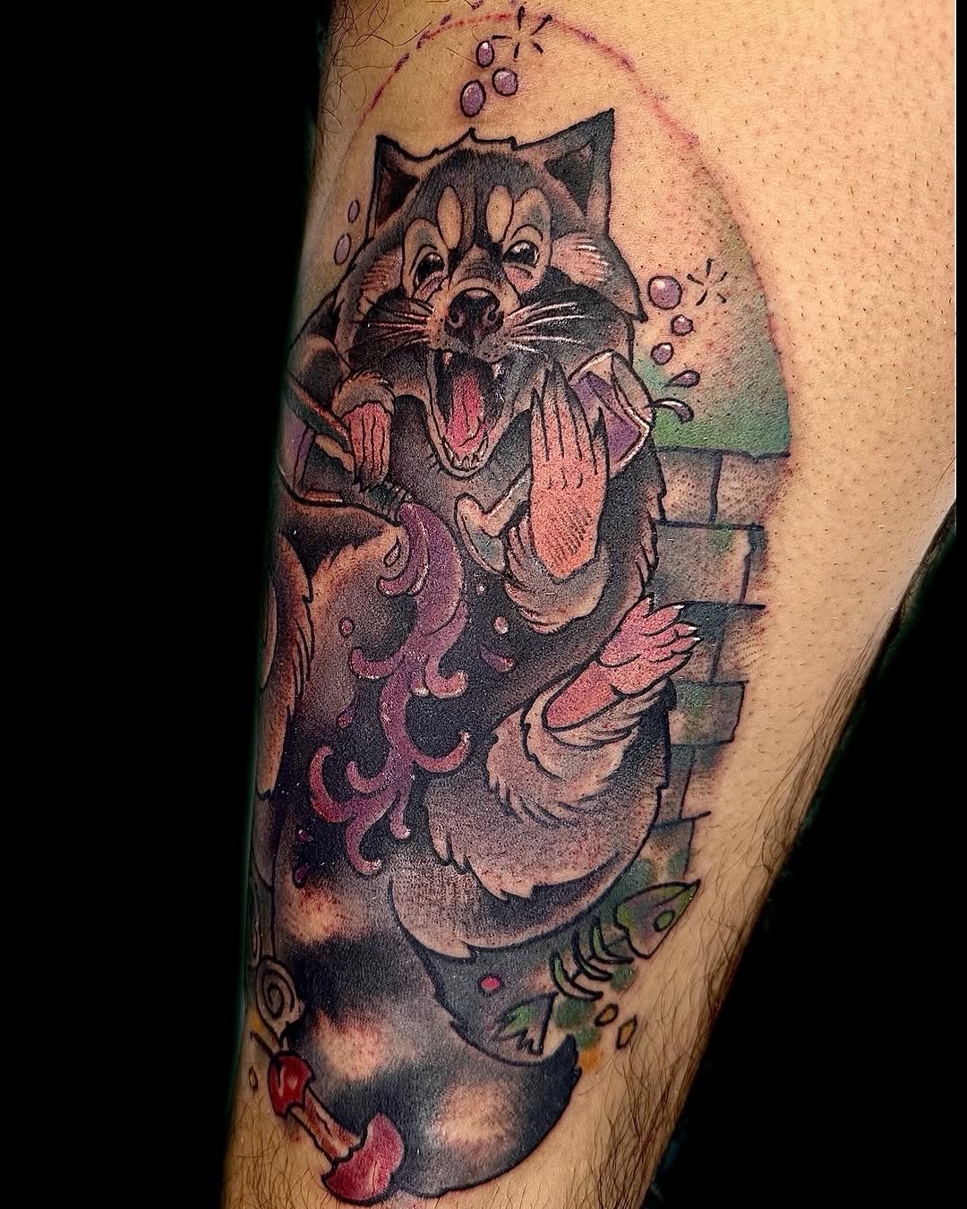 Tattoo by @tattoosbynat — new_school
