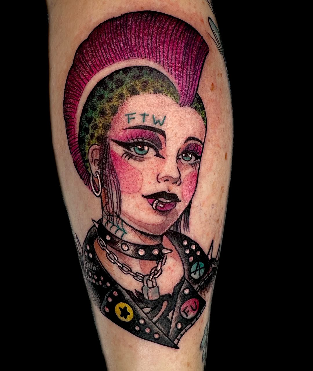 Tattoo by @tattoocoupdetat — neo_traditional, trash_polka