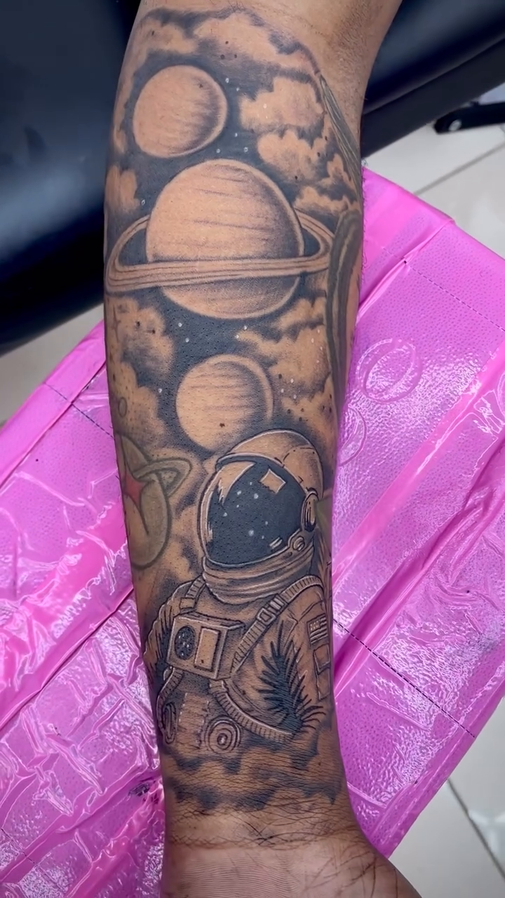 Tattoo by @inknpaint.society โ realism, black_and_grey