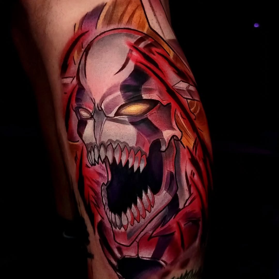 Tattoo by @m.truthtattoos — anime, trash_polka