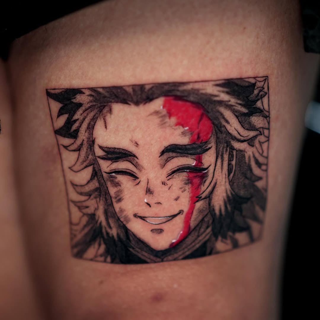 Tattoo by @cante_ink_ — anime