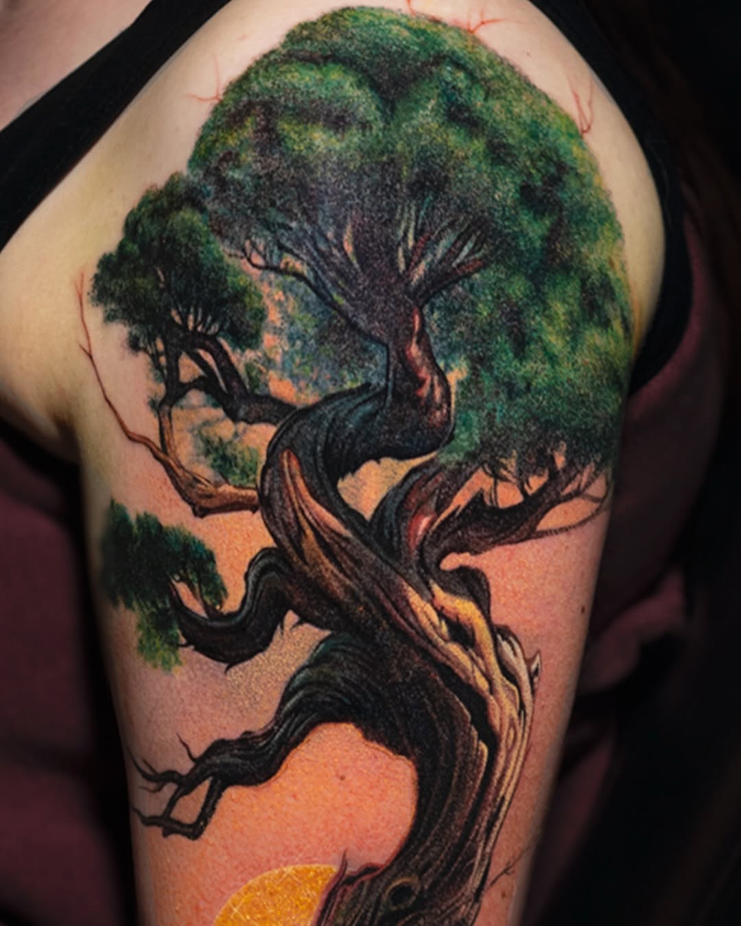 Tattoo by @nikolaymertsalov — realism, illustrative