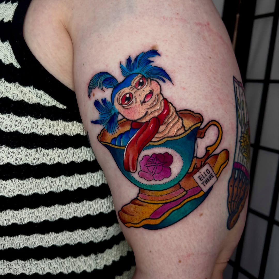 Tattoo by @foxx.teeth_ — new_school
