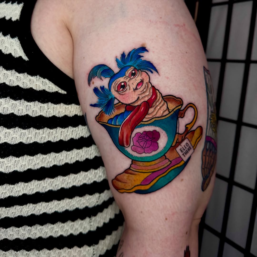 Tattoo by @foxx.teeth_ — new_school