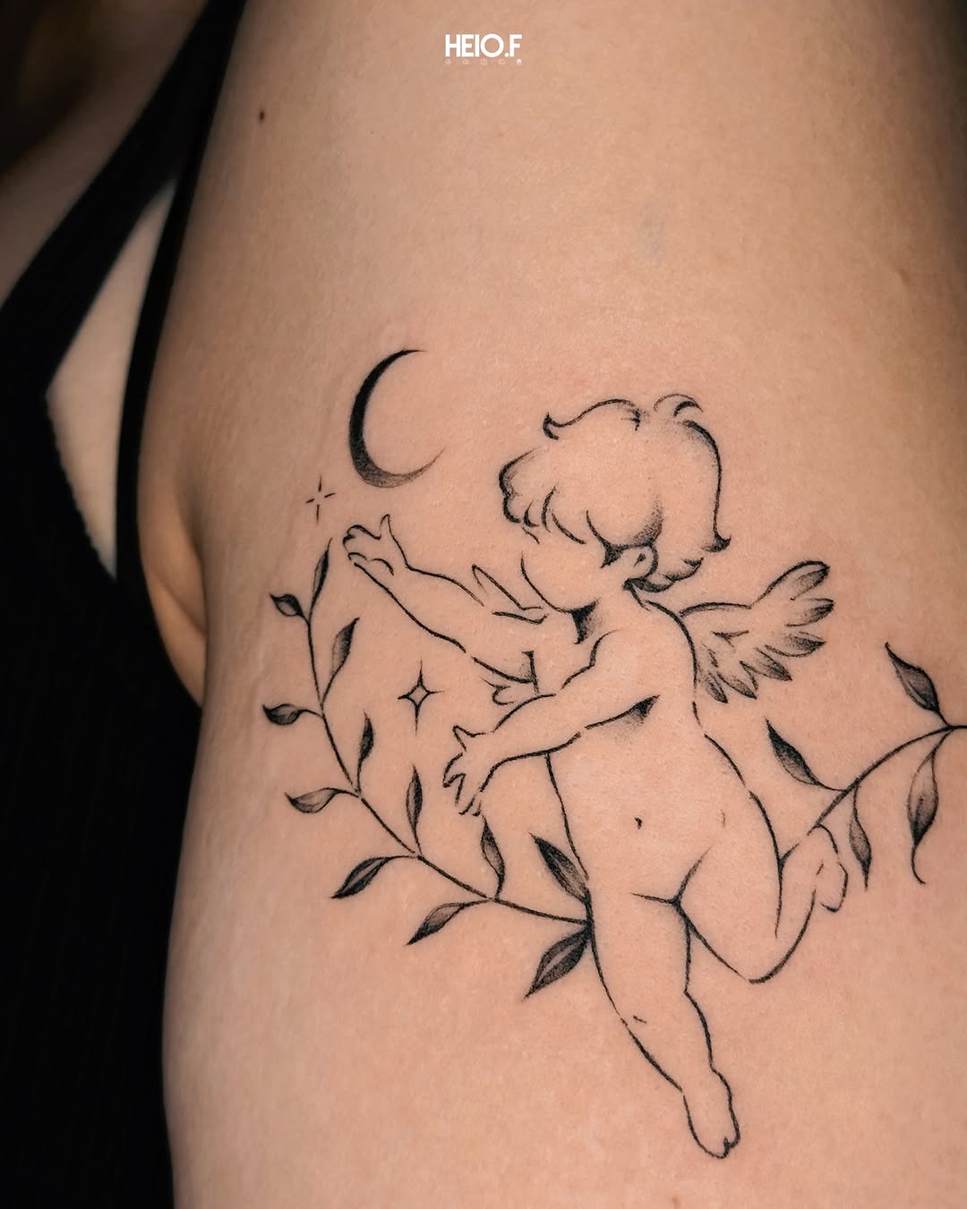 Tattoo by @heio.f — fine_line