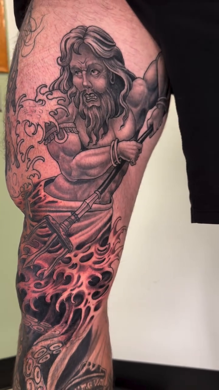 Tattoo by @scottveldhoen — japanese_irezumi, black_and_grey