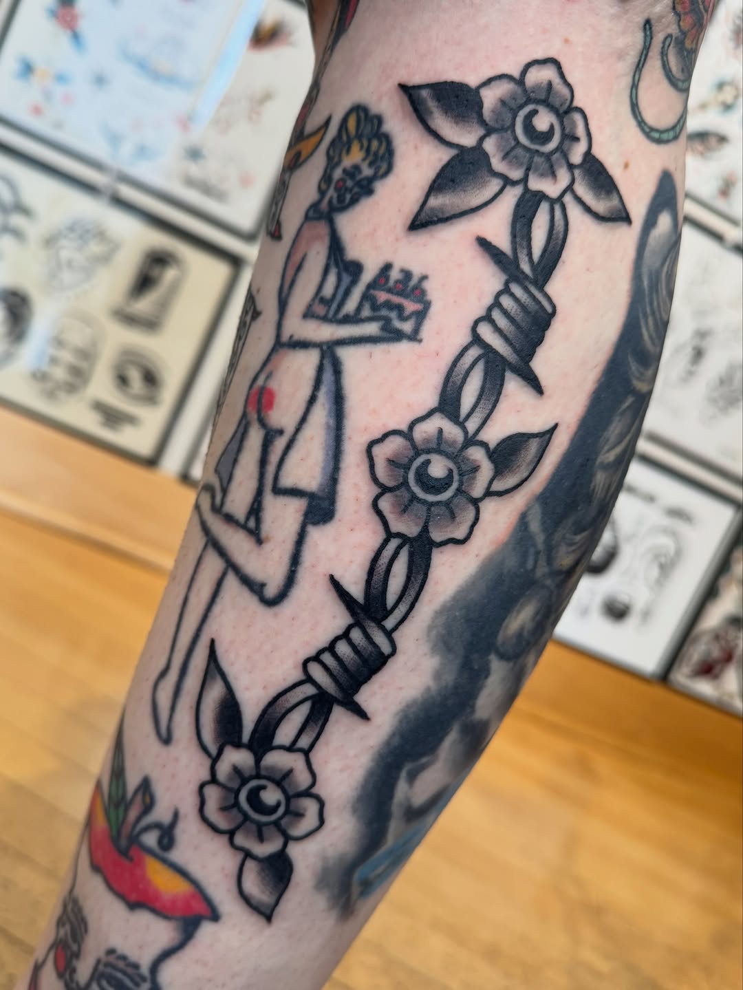 Tattoo by @elleyax — american_traditional