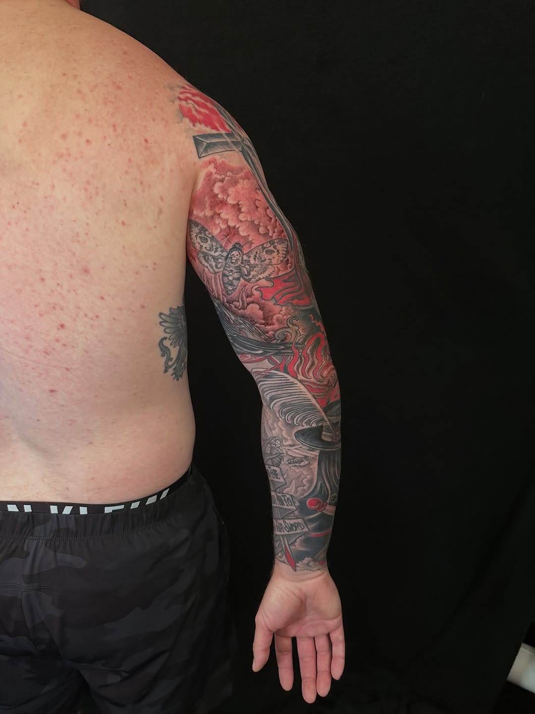 Tattoo by @electricunicorn — dark_realism, blackwork