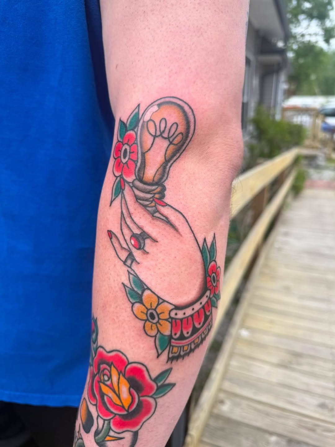 Tattoo by @areubeewhy — american_traditional