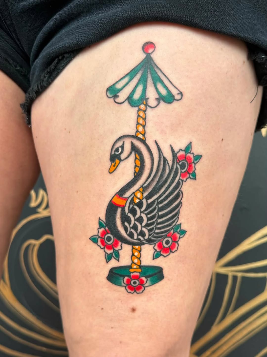 Tattoo by @areubeewhy — american_traditional