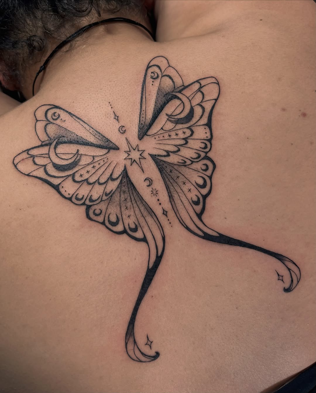 Tattoo by @audreywallacetattoo — fine_line, black_and_grey