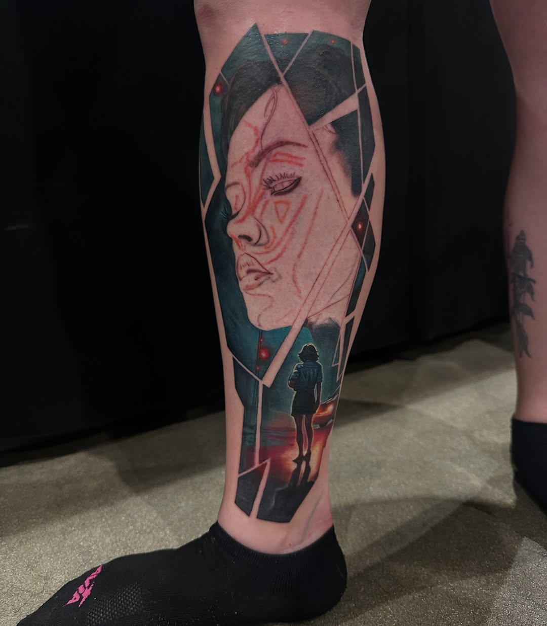 Tattoo by @herna.the.machine — realism, trash_polka