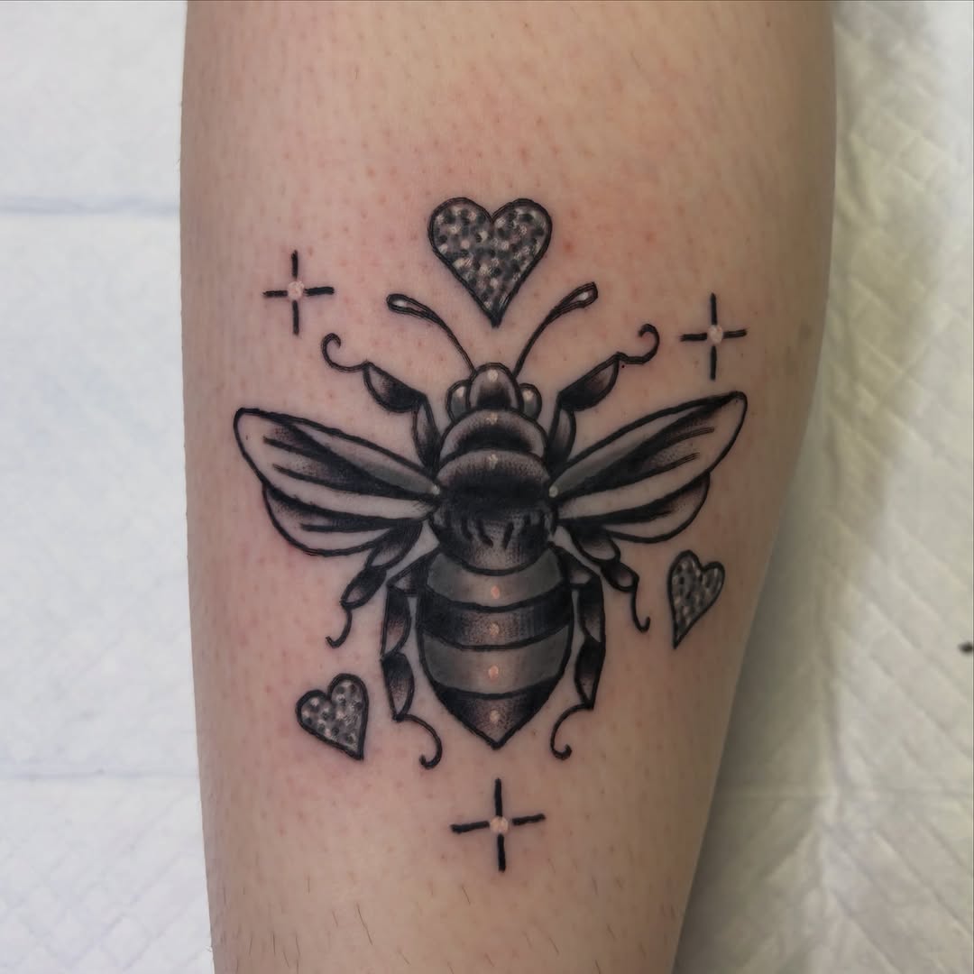 Tattoo by @haileyhermo — black_and_grey, chicano