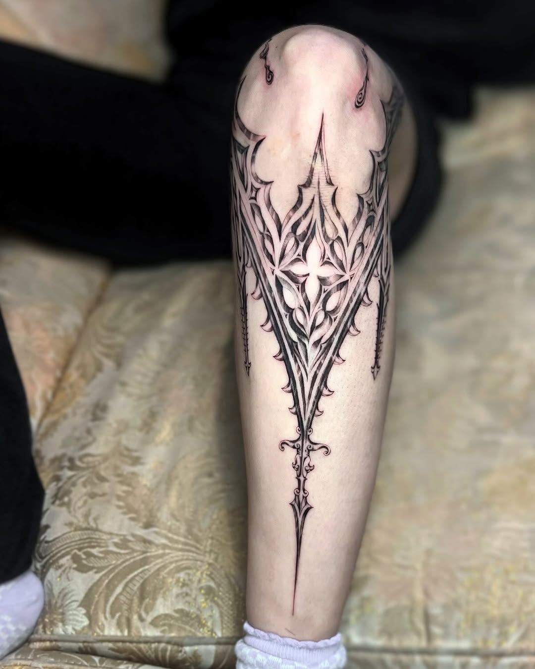 Tattoo by @inklore_ β blackwork, ornamental