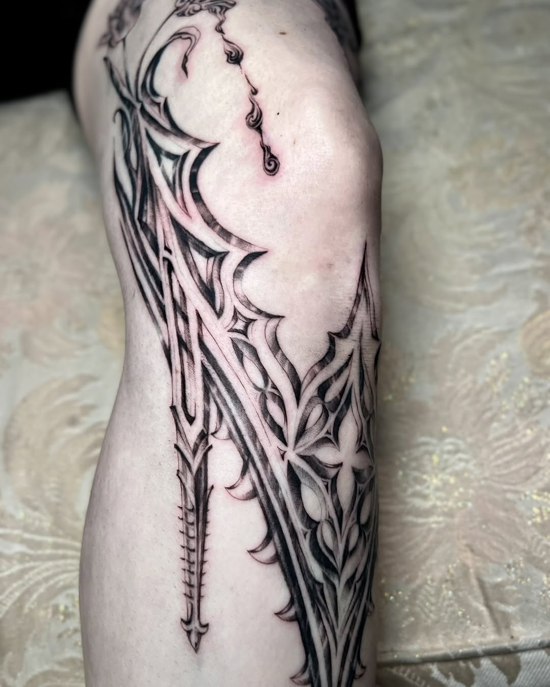 Tattoo by @inklore_ β blackwork, ornamental
