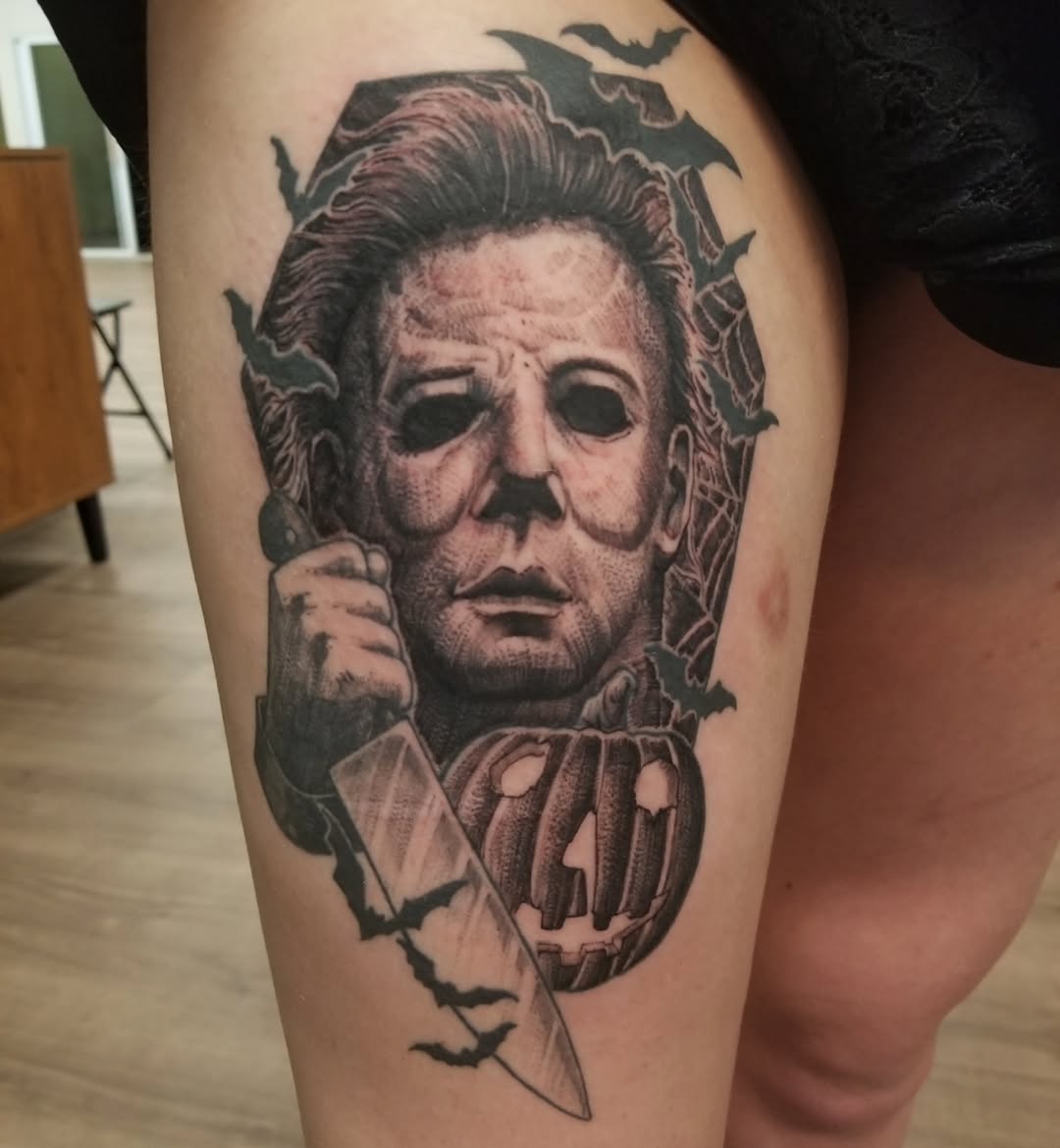 Tattoo by @rickrayne — realism, black_and_grey