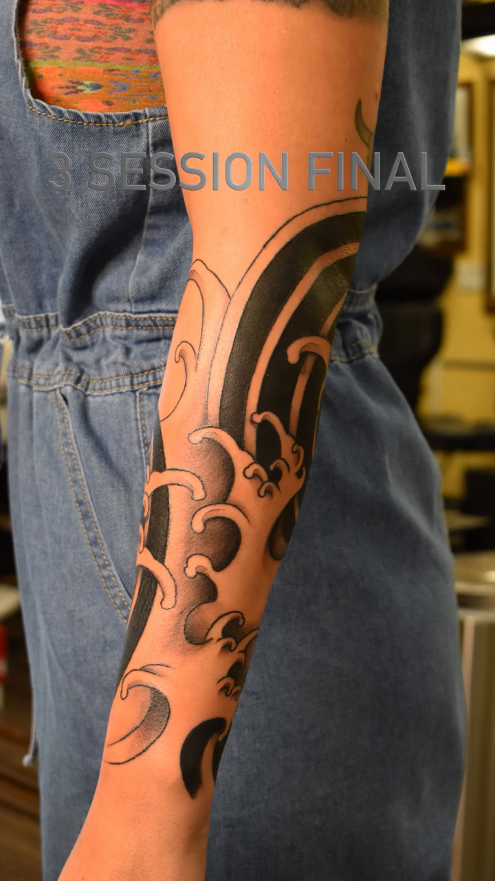 Tattoo by @pastorsdarkarts — japanese_irezumi, blackwork