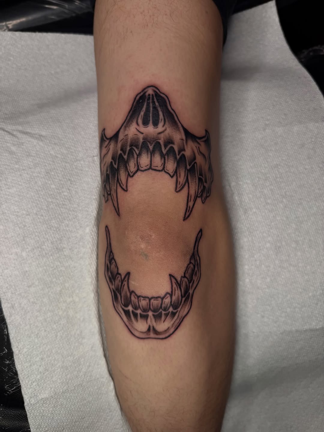 Tattoo by @inkskilla — black_and_grey, realism