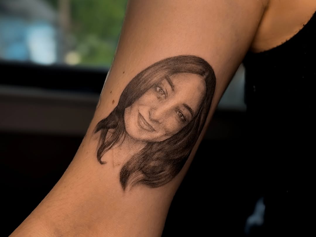 Tattoo by @mourning.tattoos — realism, black_and_grey