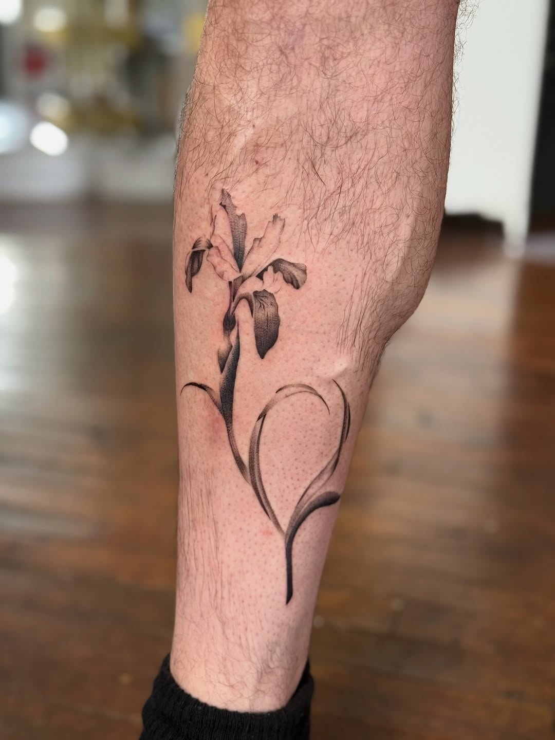 Tattoo by @judetatt — black_and_grey, fine_line